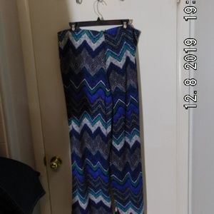 Purple stripped palazzo pant